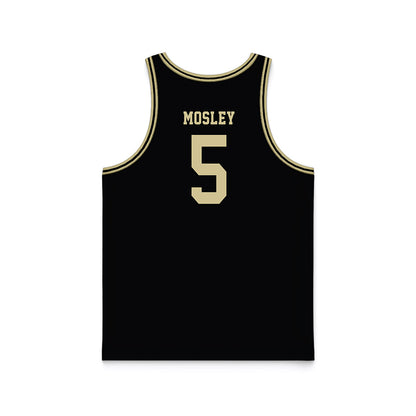 PFW - NCAA Men's Basketball : Emmanuel Mosley - Black Basketball Jersey-1