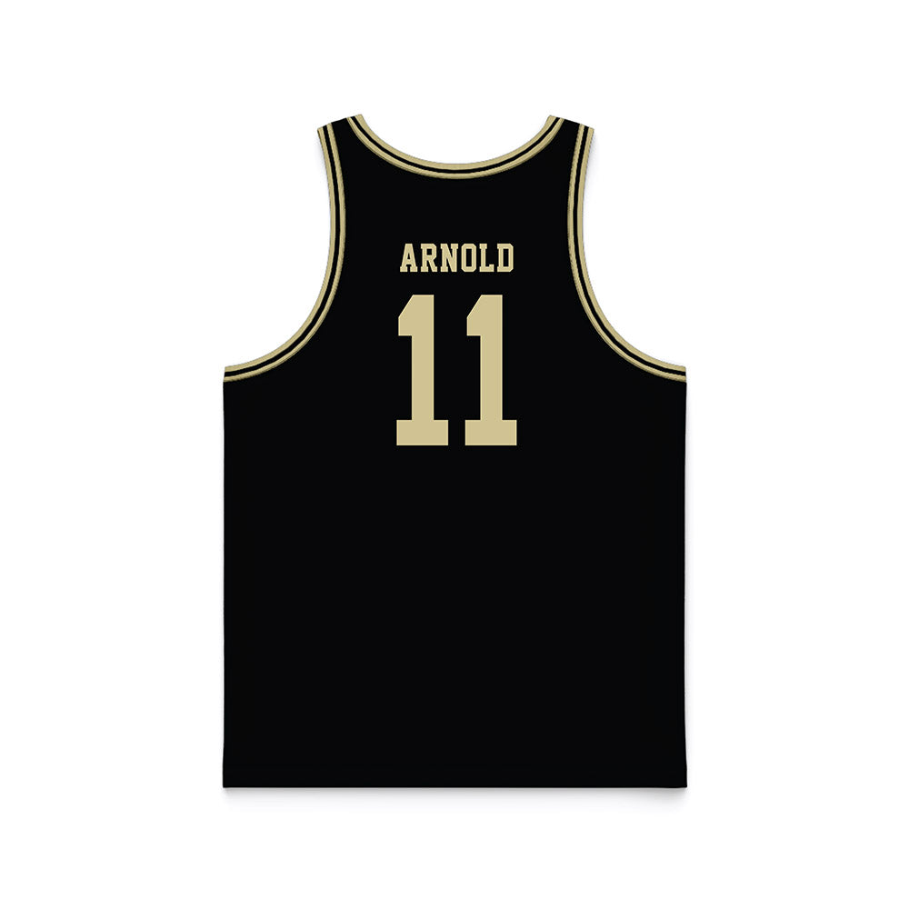 PFW - NCAA Men's Basketball : Jaiden Arnold - Black Basketball Jersey-1