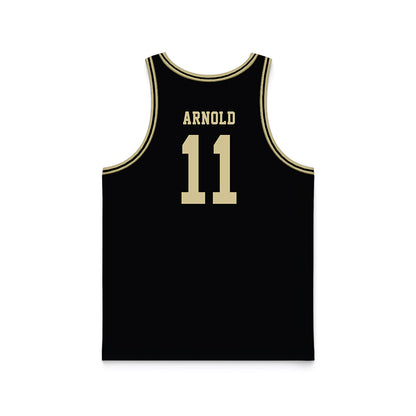 PFW - NCAA Men's Basketball : Jaiden Arnold - Black Basketball Jersey-1