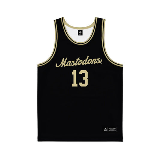 PFW - NCAA Men's Basketball : Deangelo Elisee - Black Basketball Jersey-0