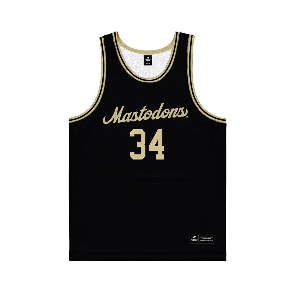 PFW - NCAA Men's Basketball : Adam Walker - Black Basketball Jersey-0