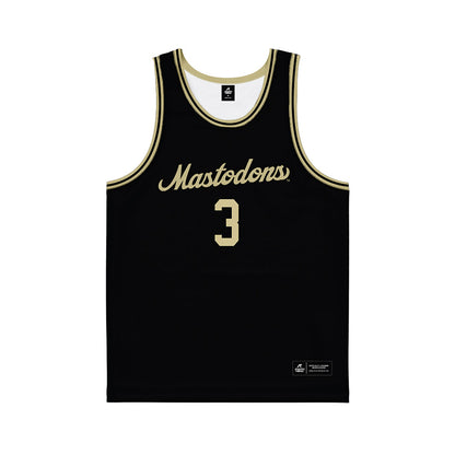 PFW - NCAA Men's Basketball : Carl Thompson - Black Basketball Jersey-0