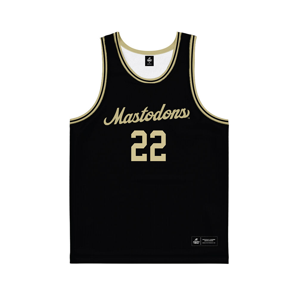 PFW - NCAA Men's Basketball : Danny Kelly - Black Basketball Jersey-0