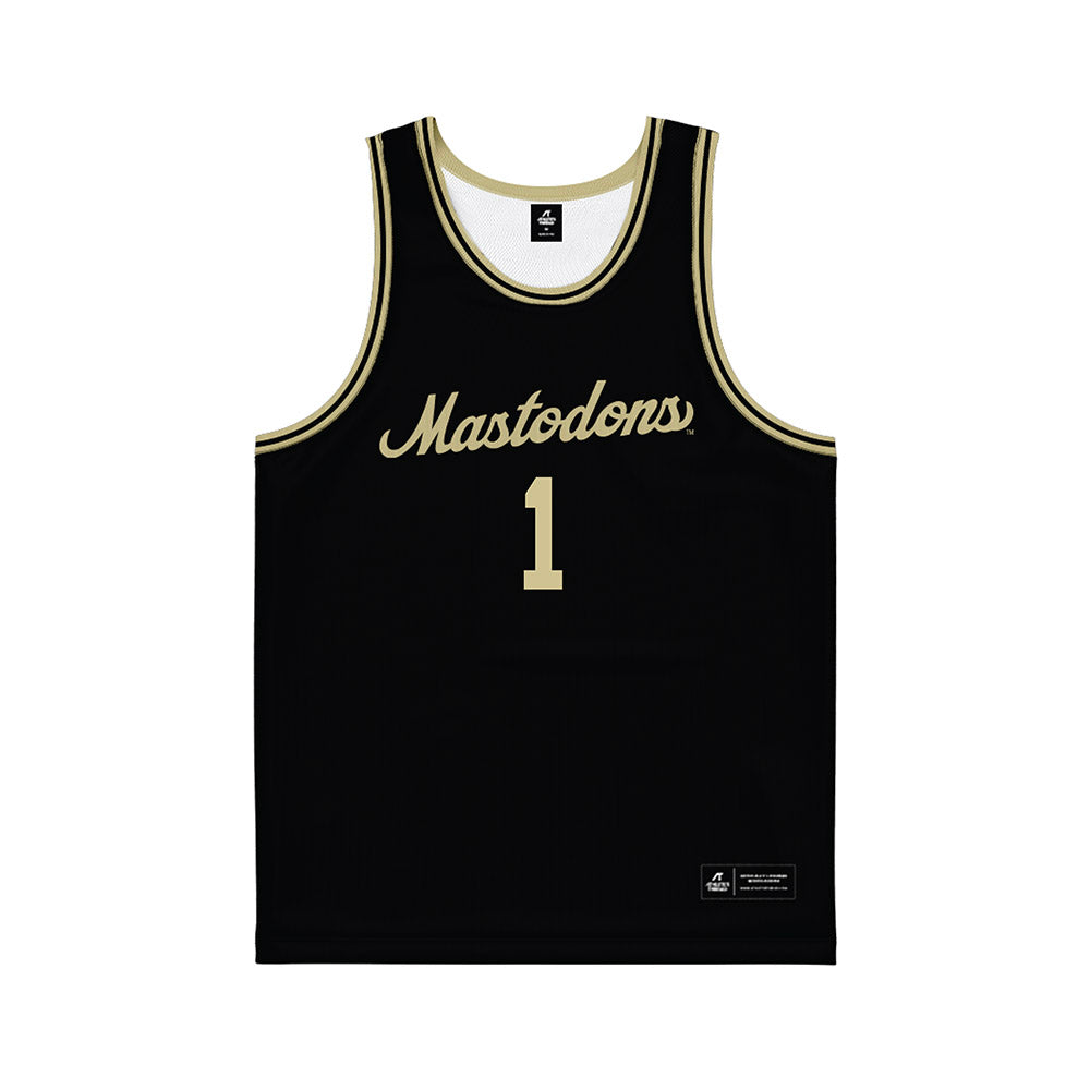 PFW - NCAA Men's Basketball : Anthony Isaac - Black Basketball Jersey-0