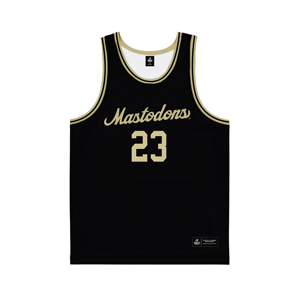 PFW - NCAA Men's Basketball : Solomon Richard - Black Basketball Jersey-0