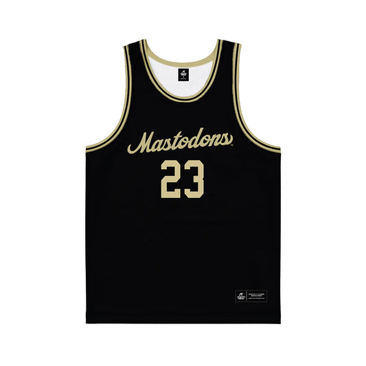 PFW - NCAA Men's Basketball : Solomon Richard - Black Basketball Jersey-0