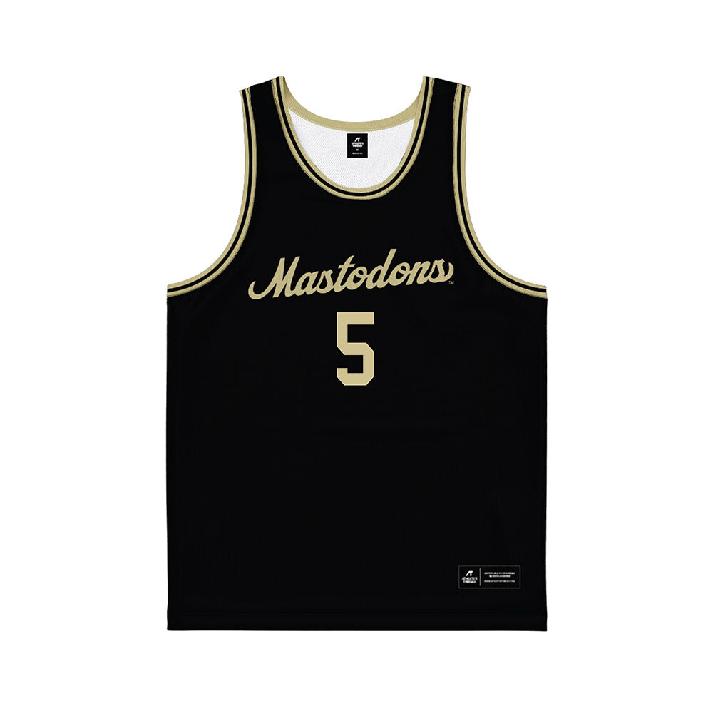 PFW - NCAA Men's Basketball : Emmanuel Mosley - Black Basketball Jersey-0