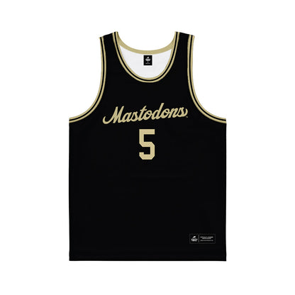 PFW - NCAA Men's Basketball : Emmanuel Mosley - Black Basketball Jersey-0