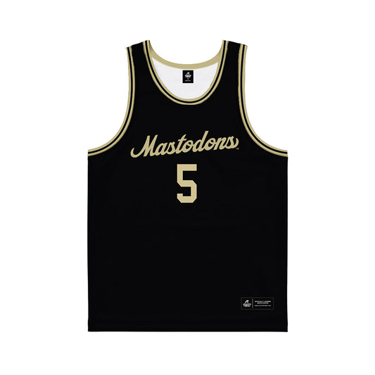 PFW - NCAA Men's Basketball : Emmanuel Mosley - Black Basketball Jersey-0