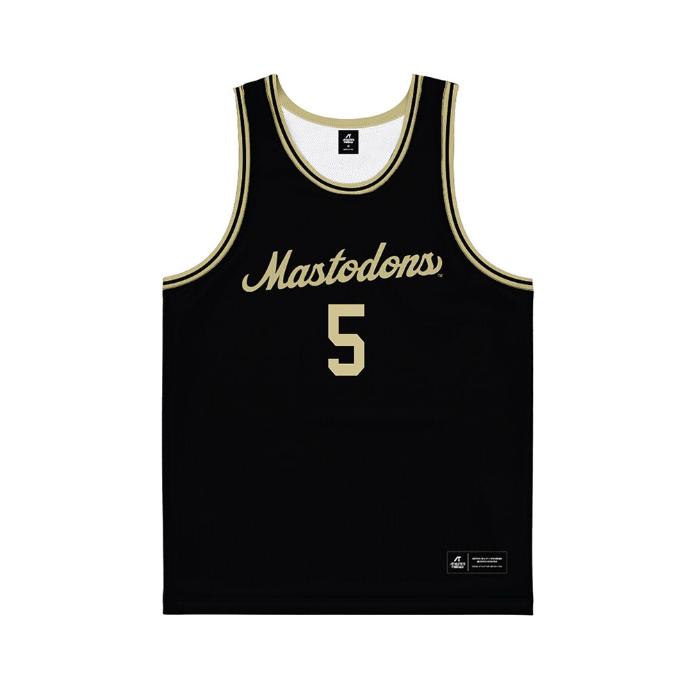PFW - NCAA Men's Basketball : Emmanuel Mosley - Black Basketball Jersey-0