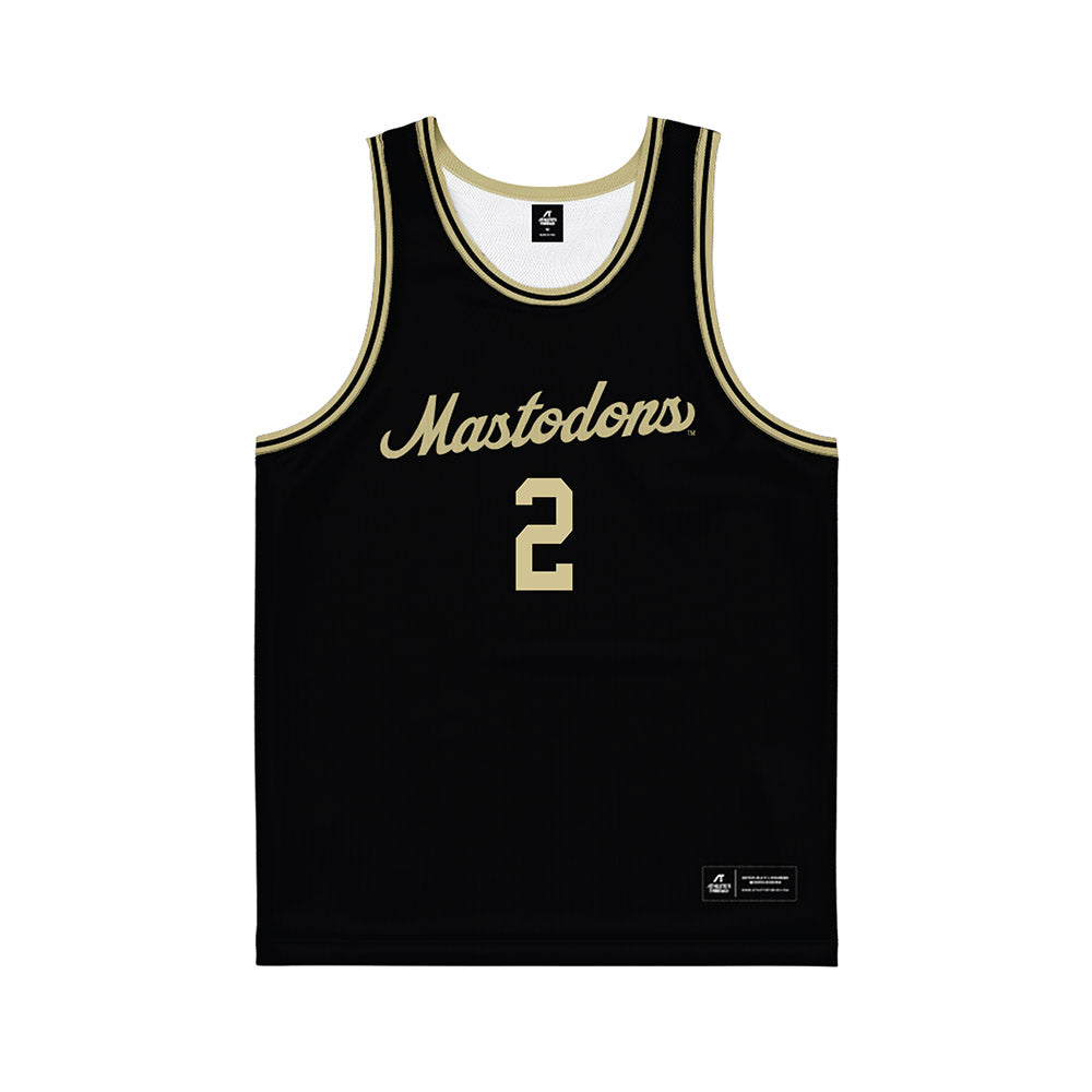 PFW - NCAA Men's Basketball : DeAndre Lewis - Black Basketball Jersey-0