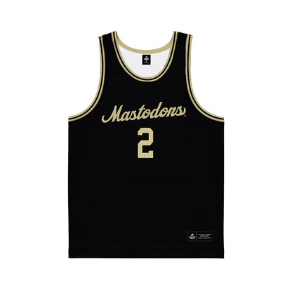 PFW - NCAA Men's Basketball : DeAndre Lewis - Black Basketball Jersey-0