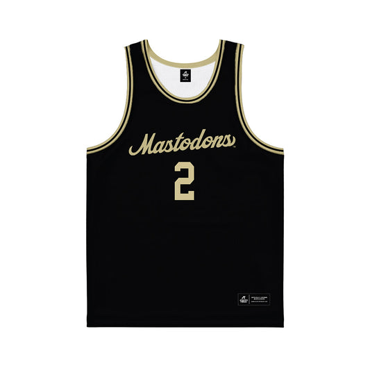 PFW - NCAA Men's Basketball : DeAndre Lewis - Black Basketball Jersey-0