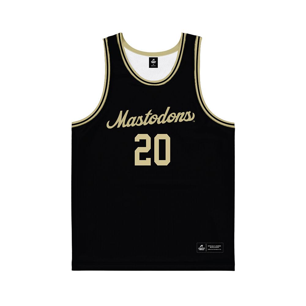 PFW - NCAA Men's Basketball : Edir Ortiz - Black Basketball Jersey-0