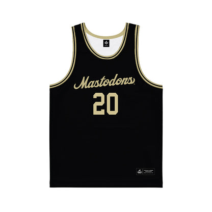 PFW - NCAA Men's Basketball : Edir Ortiz - Black Basketball Jersey-0