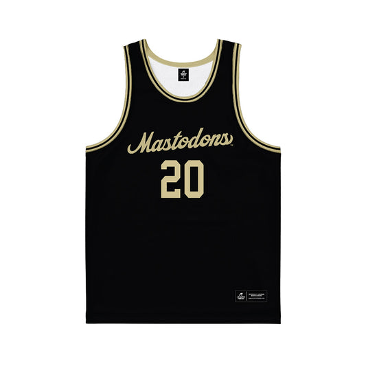 PFW - NCAA Men's Basketball : Edir Ortiz - Black Basketball Jersey-0