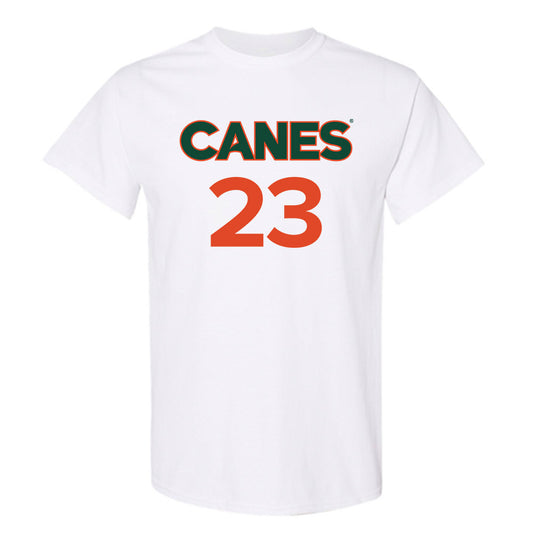 Miami - NCAA Women's Basketball : Meredith Tippner - Replica Shersey T-Shirt-0