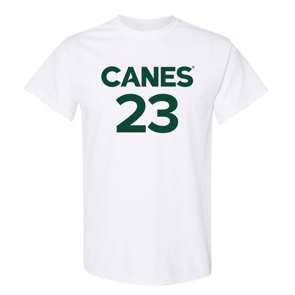 Miami - NCAA Women's Basketball : Meredith Tippner - Replica Shersey T-Shirt-0