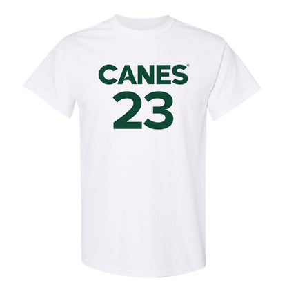 Miami - NCAA Women's Basketball : Meredith Tippner - Replica Shersey T-Shirt-0
