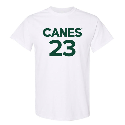 Miami - NCAA Women's Basketball : Meredith Tippner - Replica Shersey T-Shirt-0