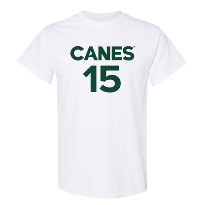Miami - NCAA Women's Basketball : Vittoria Blasigh - Replica Shersey T-Shirt-0