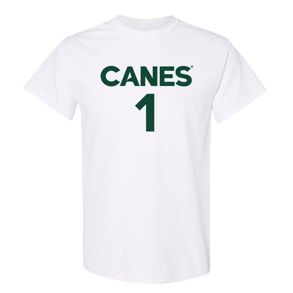 Miami - NCAA Women's Basketball : Cameron Williams - Replica Shersey T-Shirt-0