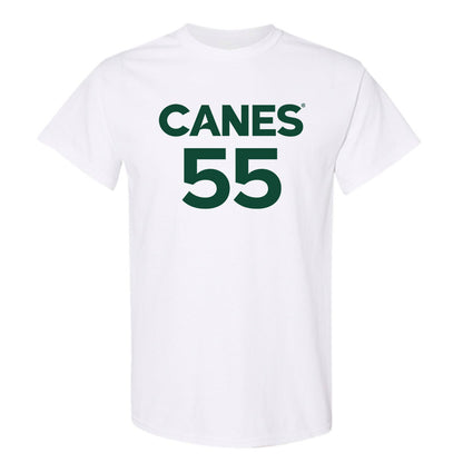 Miami - NCAA Men's Basketball : Acaden Lewis - Replica Shersey T-Shirt-0
