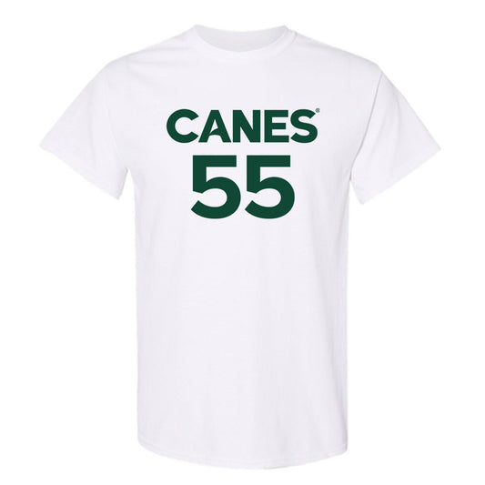 Miami - NCAA Men's Basketball : Acaden Lewis - Replica Shersey T-Shirt-0