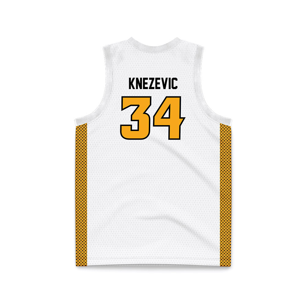 VCU - NCAA Women's Basketball : Katarina Knezevic - White Basketball Jersey-1