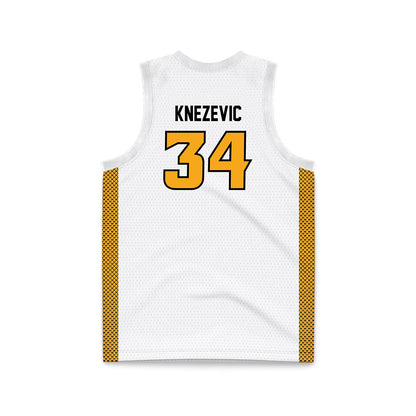 VCU - NCAA Women's Basketball : Katarina Knezevic - White Basketball Jersey-1