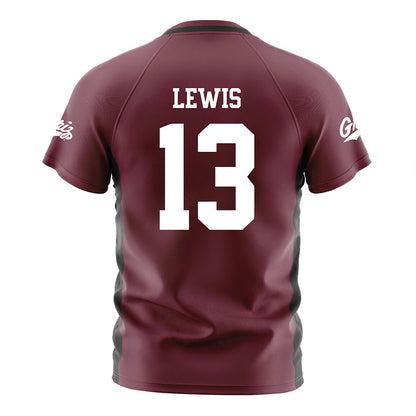Montana - NCAA Women's Soccer : Elli Lewis - Maroon Soccer Jersey-1