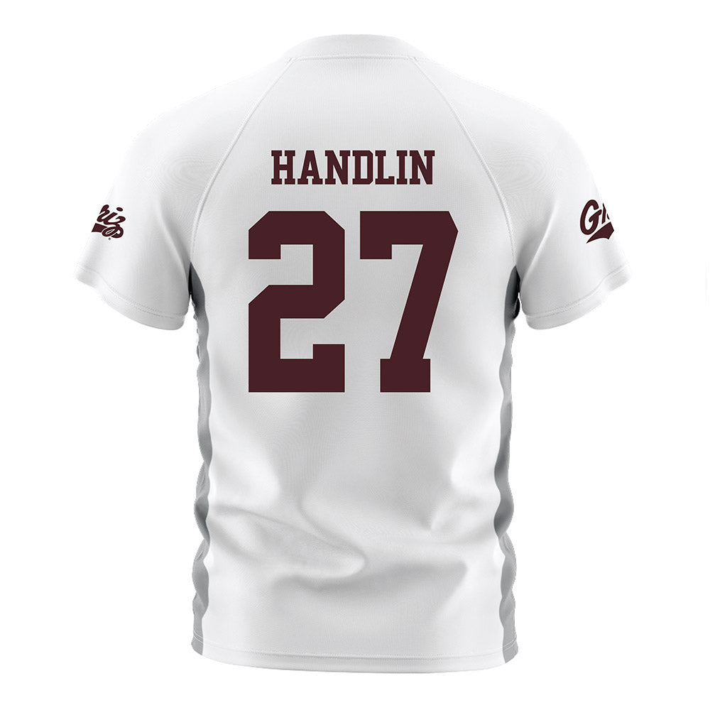 Montana - NCAA Women's Soccer : Stella Handlin - White Soccer Jersey-1