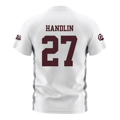 Montana - NCAA Women's Soccer : Stella Handlin - White Soccer Jersey-1