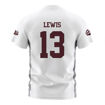 Montana - NCAA Women's Soccer : Elli Lewis - White Soccer Jersey-1
