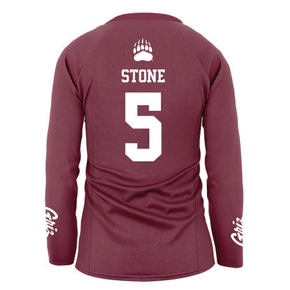 Montana - NCAA Women's Volleyball : Alex Stone - Maroon Volleyball Jersey