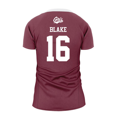 Montana - NCAA Women's Volleyball : Mylee Blake - Maroon Volleyball Jersey-1