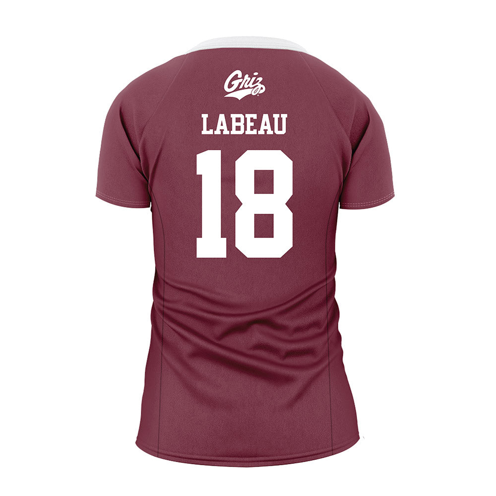 Montana - NCAA Women's Volleyball : Olivia LaBeau - Maroon Volleyball Jersey-1