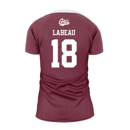 Montana - NCAA Women's Volleyball : Olivia LaBeau - Maroon Volleyball Jersey-1
