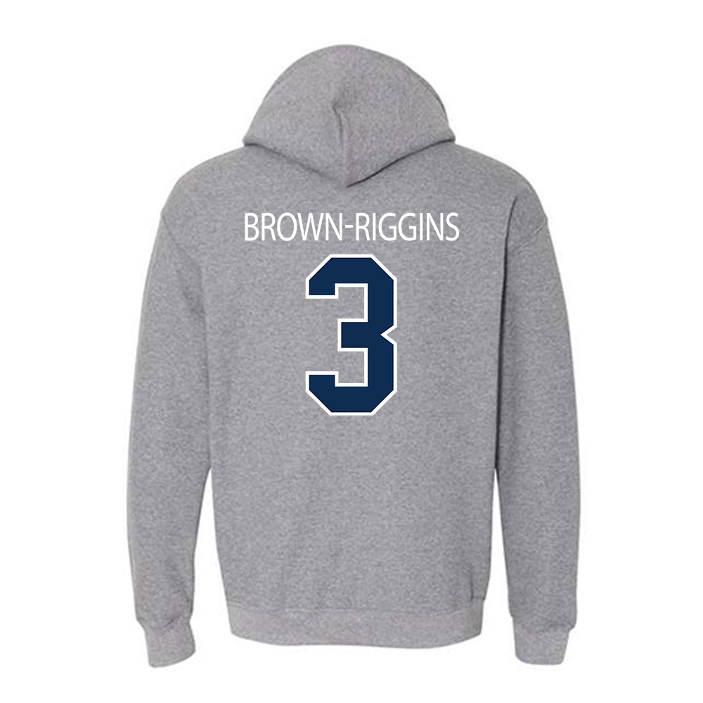 UA Fort Smith - NCAA Women's Volleyball : Kinzley Brown-Riggins - Classic Shersey Hooded Sweatshirt-1
