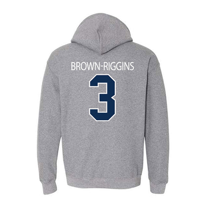 UA Fort Smith - NCAA Women's Volleyball : Kinzley Brown-Riggins - Classic Shersey Hooded Sweatshirt-1