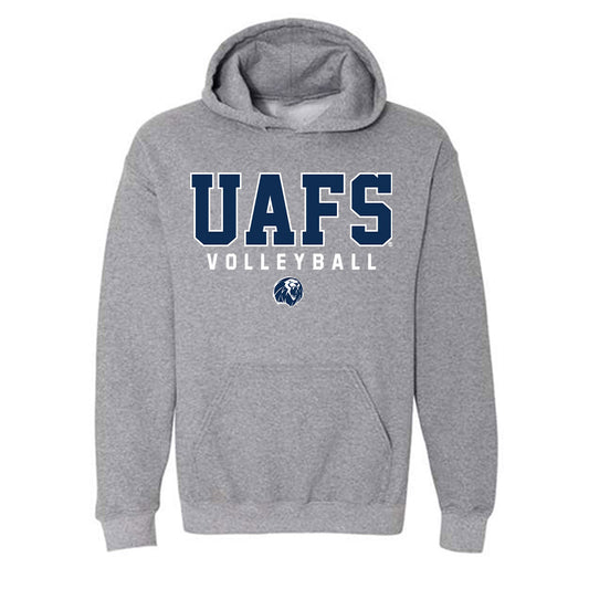 UA Fort Smith - NCAA Women's Volleyball : Lyric Steward - Classic Shersey Hooded Sweatshirt-0