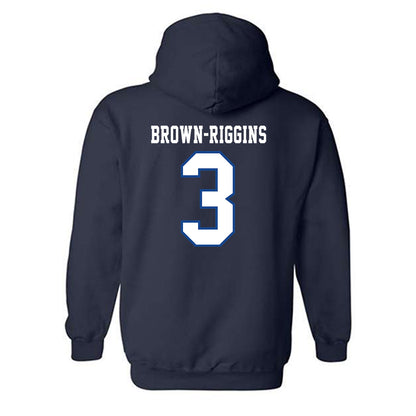 UA Fort Smith - NCAA Women's Volleyball : Kinzley Brown-Riggins - Classic Shersey Hooded Sweatshirt-1