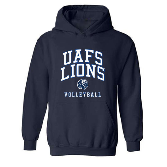 UA Fort Smith - NCAA Women's Volleyball : Crystal Smith - Classic Shersey Hooded Sweatshirt-0