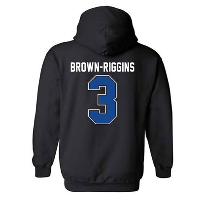UA Fort Smith - NCAA Women's Volleyball : Kinzley Brown-Riggins - Classic Shersey Hooded Sweatshirt-1