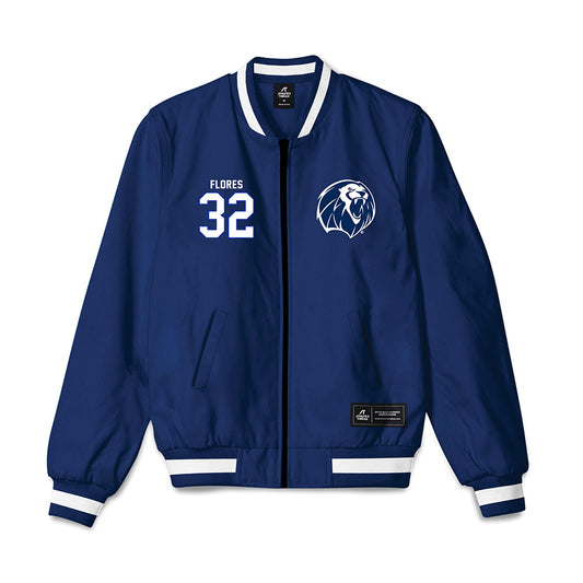 UA Fort Smith - NCAA Baseball : Kenneth Flores - Bomber Jacket-0