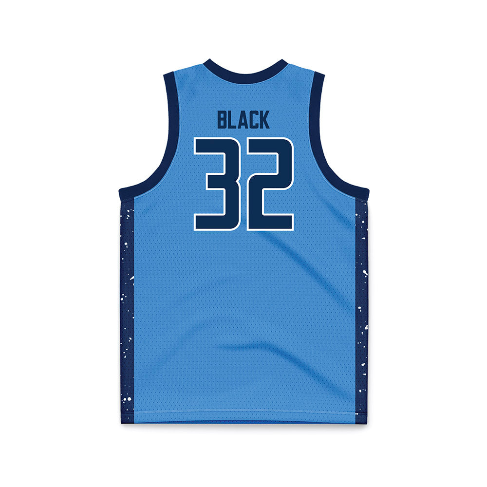 UA Fort Smith - NCAA Men's Basketball : Donovan Black - Blue Basketball Jersey-1