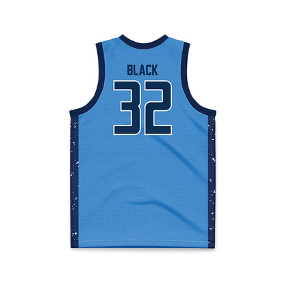 UA Fort Smith - NCAA Men's Basketball : Donovan Black - Blue Basketball Jersey-1