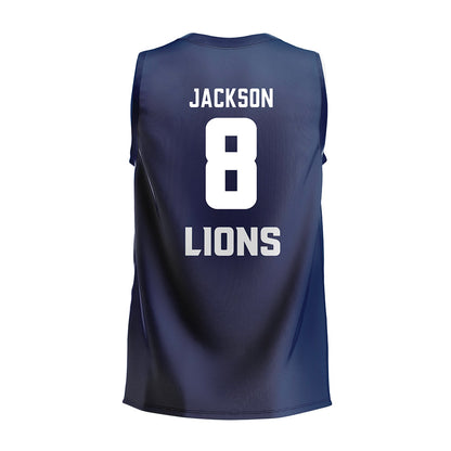 UA Fort Smith - NCAA Women's Volleyball : Abbey Jackson - Blue Volleyball Jersey-1