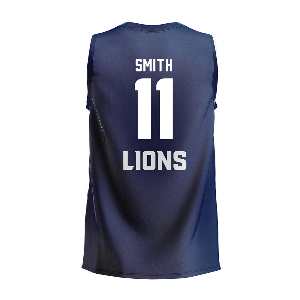 UA Fort Smith - NCAA Women's Volleyball : Crystal Smith - Blue Volleyball Jersey-1