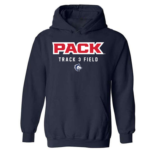 CSU Pueblo - NCAA Men's Track & Field : Nathaniel Swalley - Hooded Sweatshirt-0